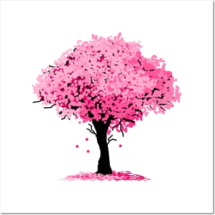 Sakura Tree Posters and Art